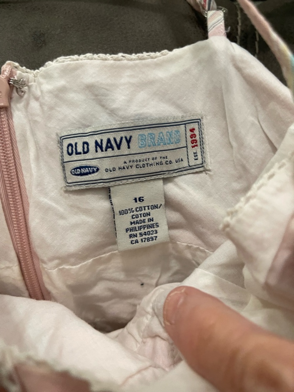 Old Navy Light Pink Strappy Dress - Picture 3 of 3